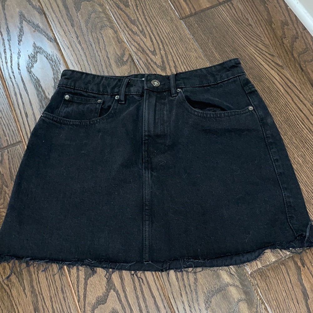 Zara denim skirt